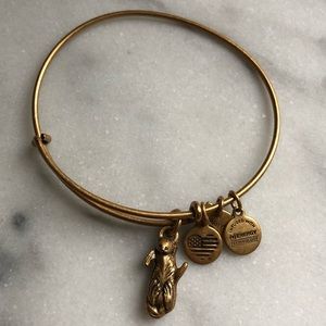 Alex and Ani Otter Side by Side Bangle